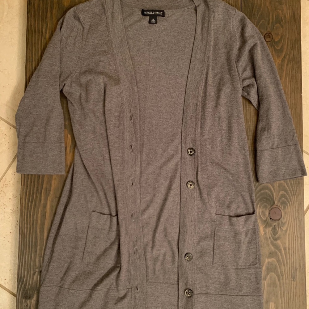 Banana Republic Half Sleeve Cardigan